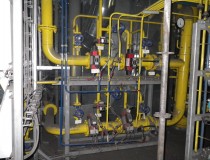 Gas distribution in a coke plant
